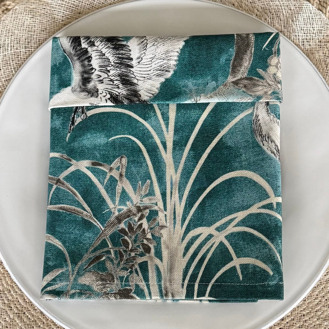 Servilleta de Algodón Estampado Lago Encantado
