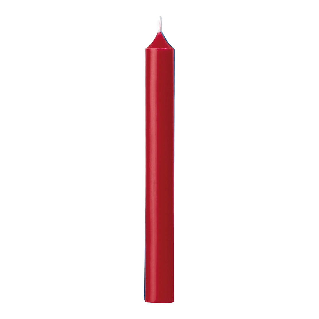 Vela de Candelabro Roja