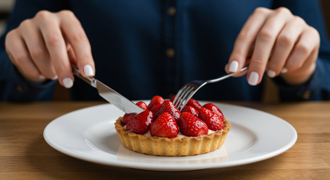 Cómo se colocan los cubiertos de postre en la mesa