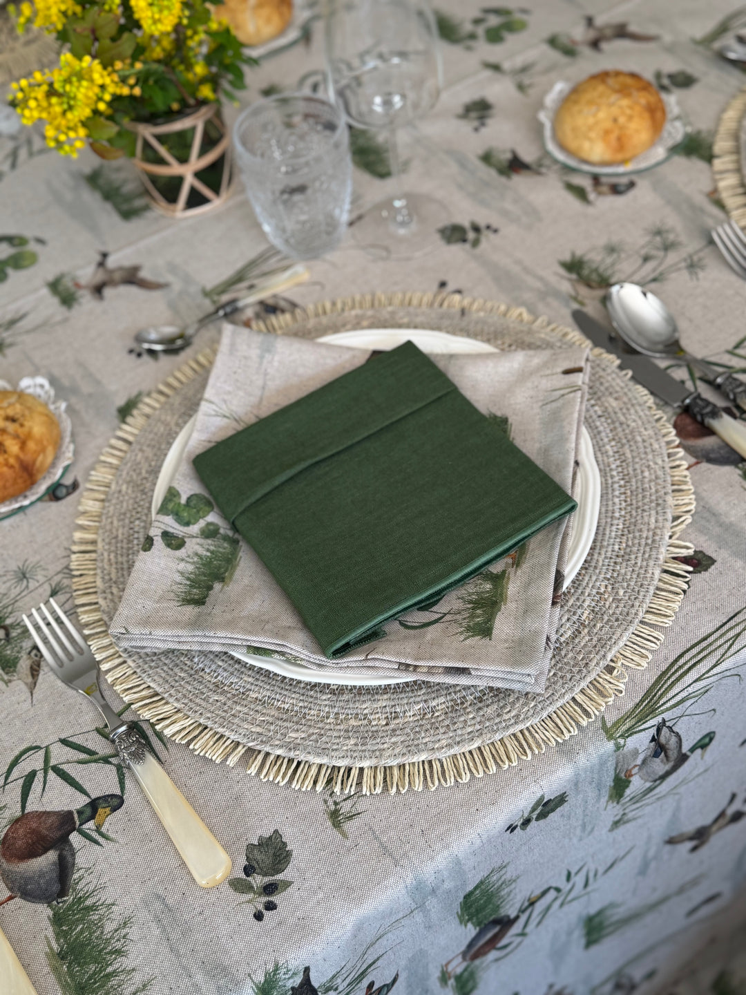 Mantel Estampado Canard du Lac