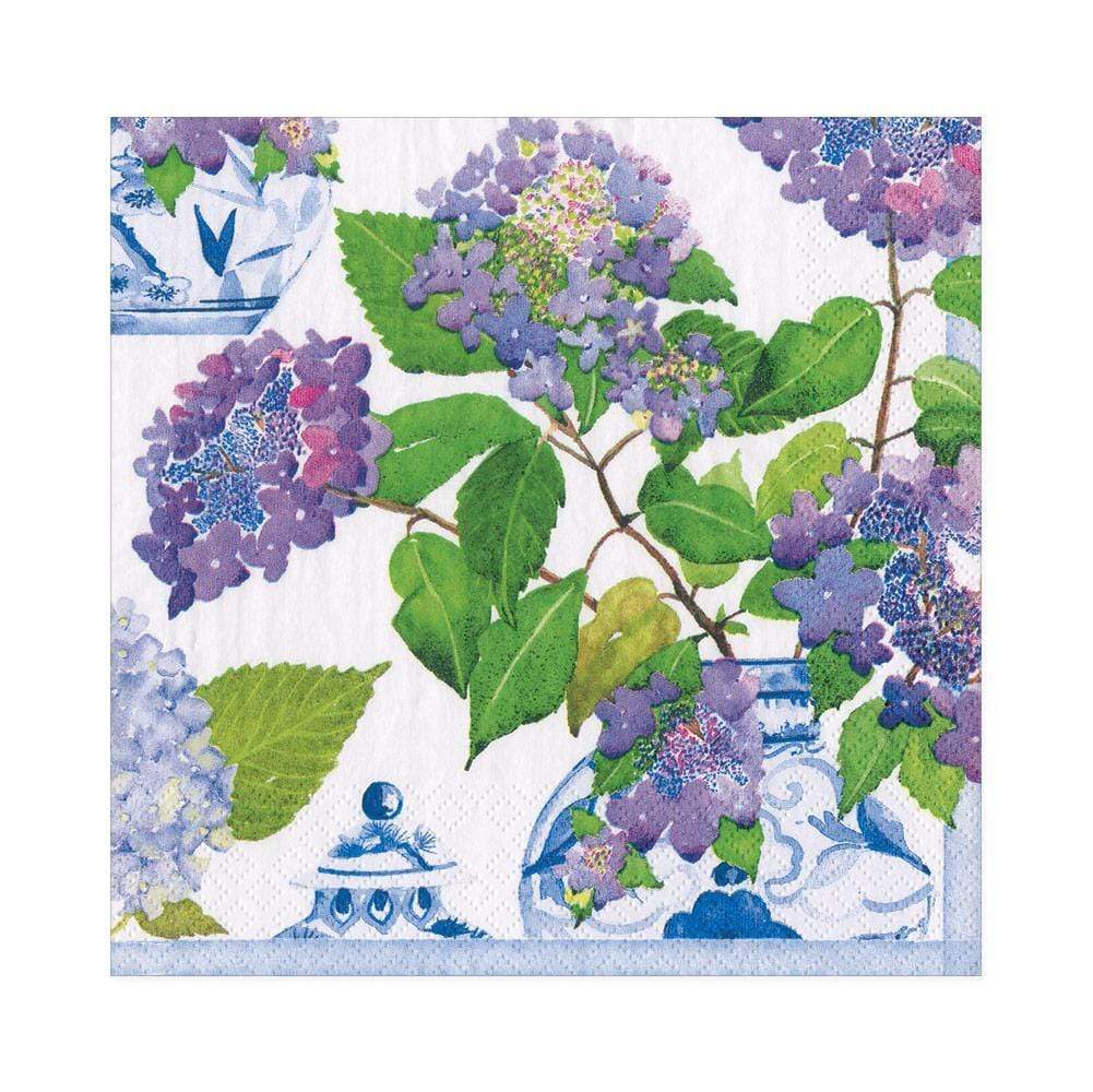 Servilletas Papel Comida Hydrangeas