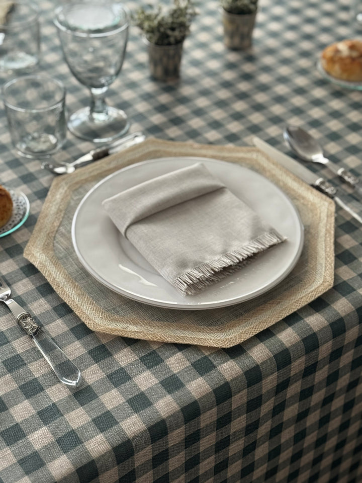 Mantel Resinado Vichy Petroleo