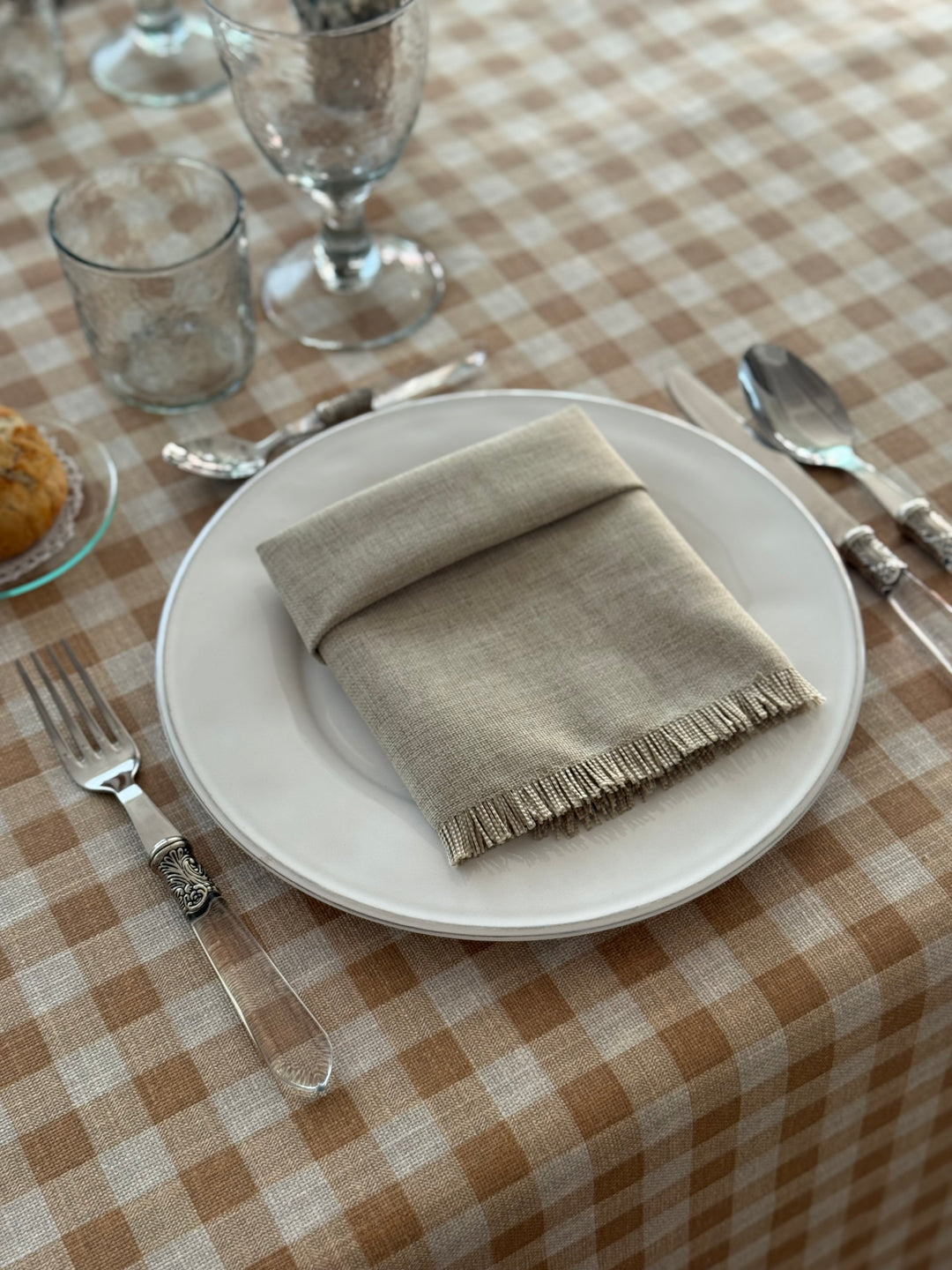 Mantel Resinado Vichy Gold