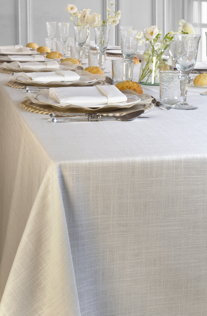 Mantel Resinado Lino Ivory