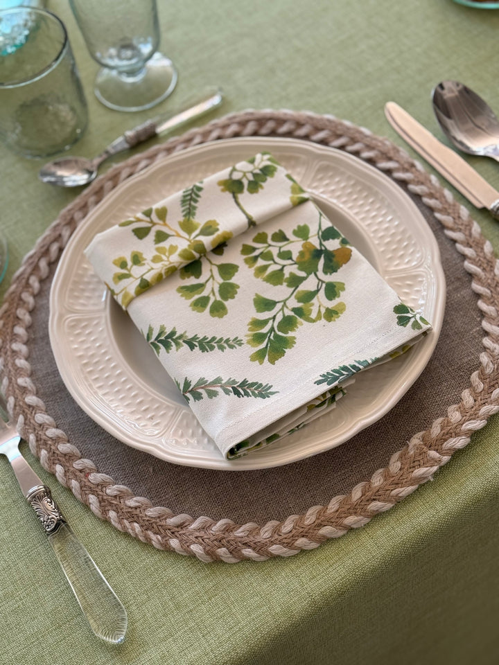 Mantel Kairo Verde Pistacho