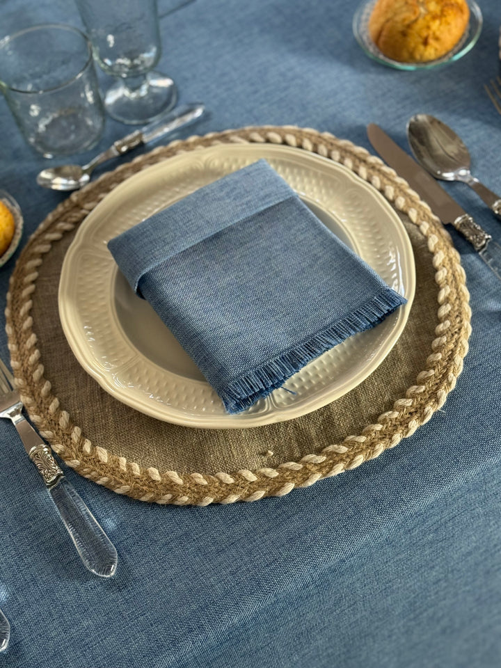 Mantel Kairo Azul Claro