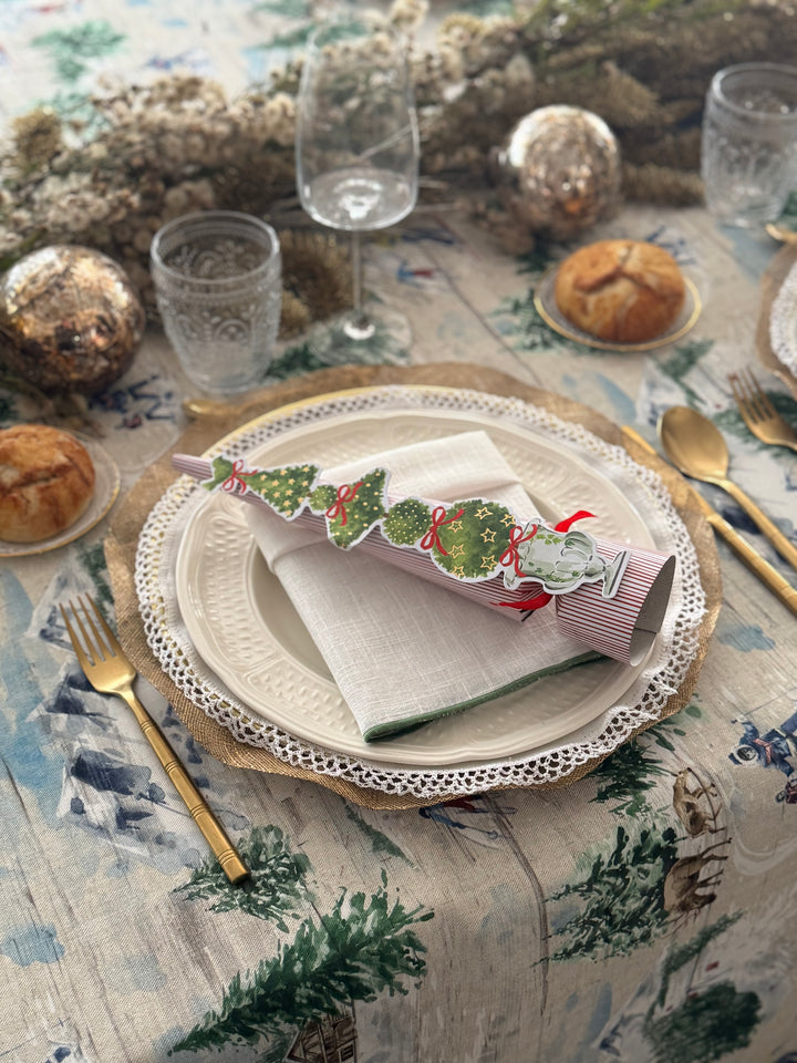 Mantel Estampado Mont Blanc