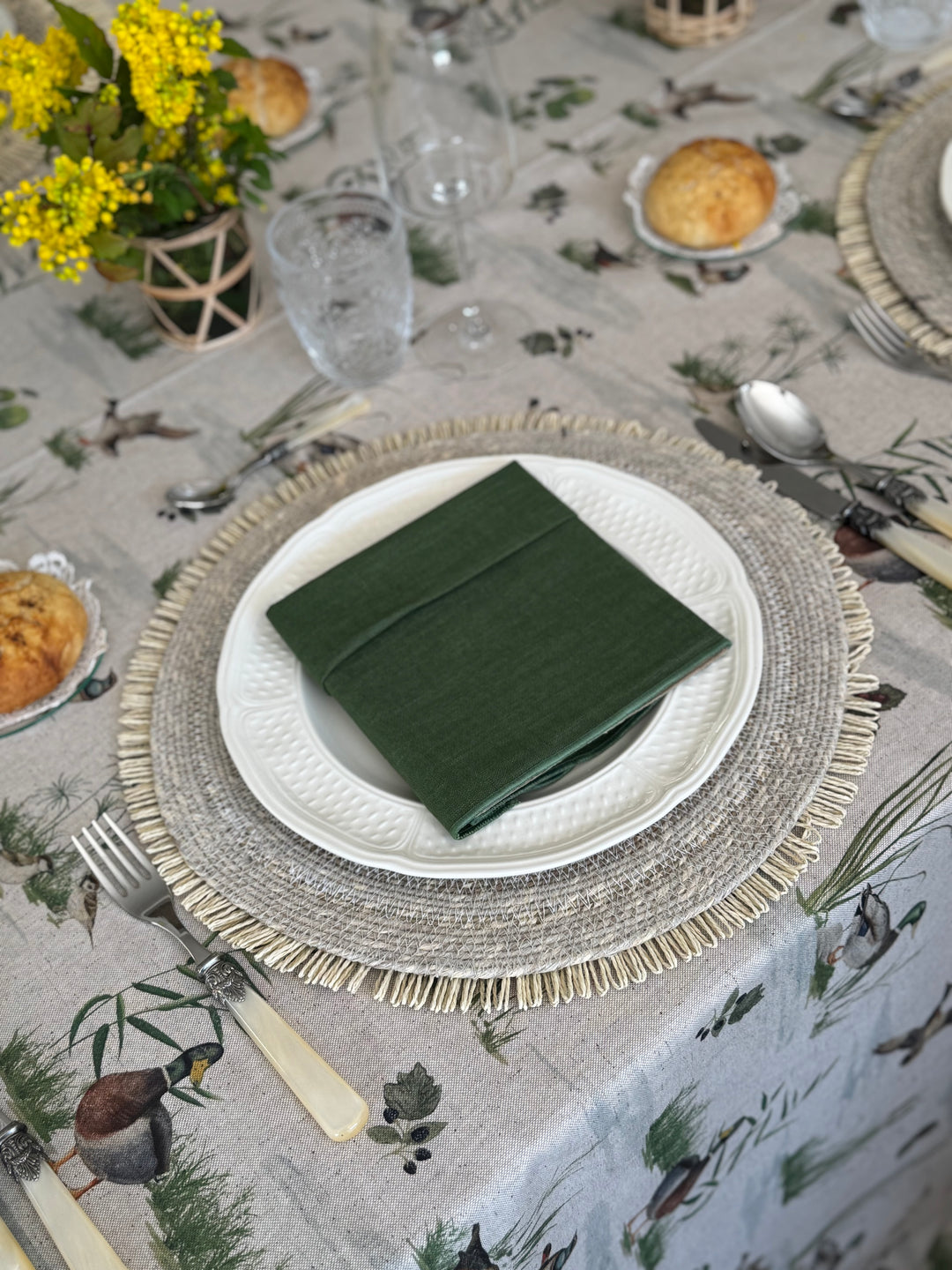 Mantel Estampado Canard du Lac