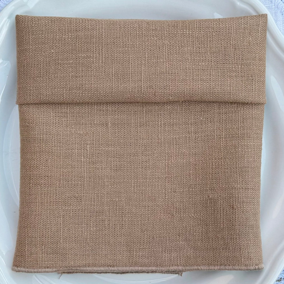 Servilleta de Lino Chanvre con Festón