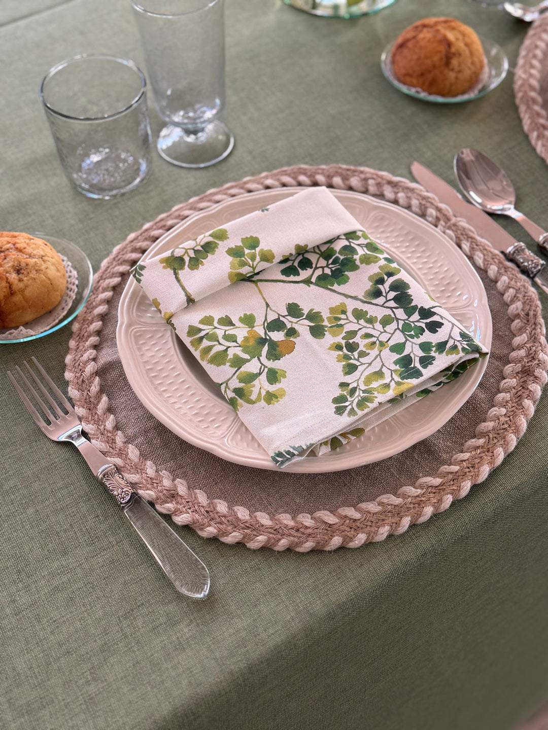 Mantel Kairo Verde Claro