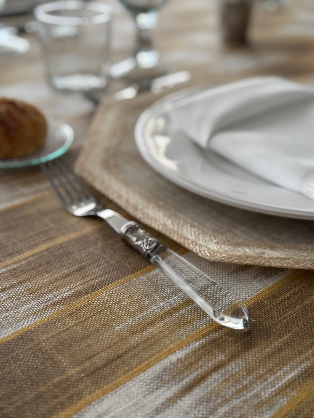 Mantel Resinado Biarritz Jaune