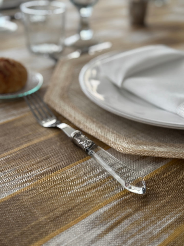 Mantel Resinado Biarritz Jaune