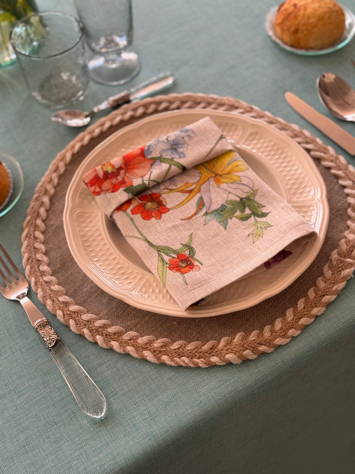 Mantel Kairo Turquesa