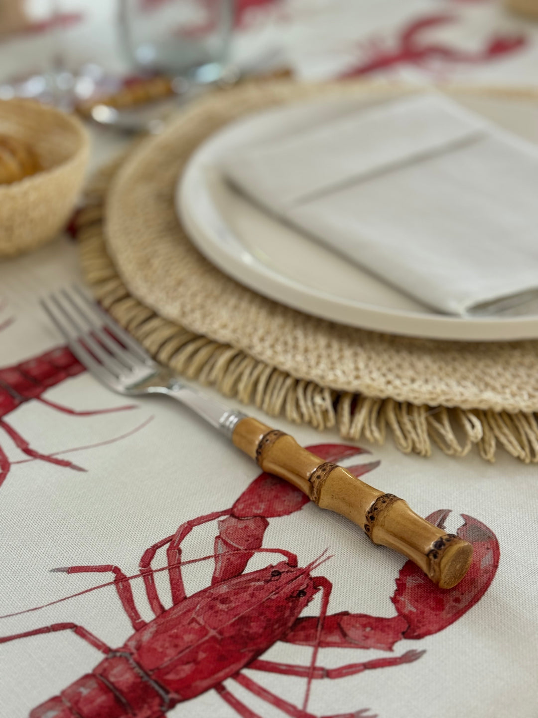 Mantel Estampado Saint Tropez Rouge