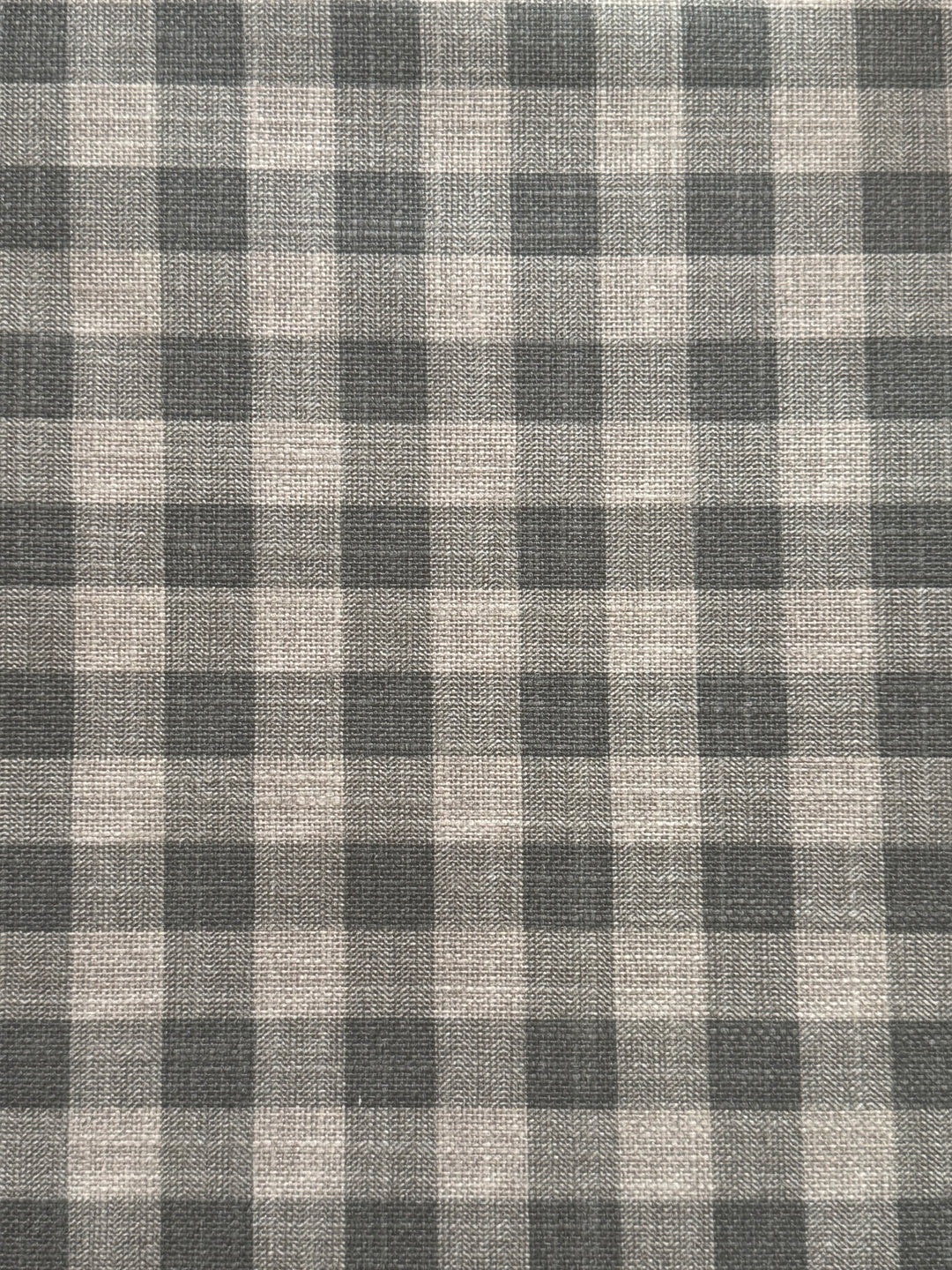 Mantel Resinado Vichy Gris