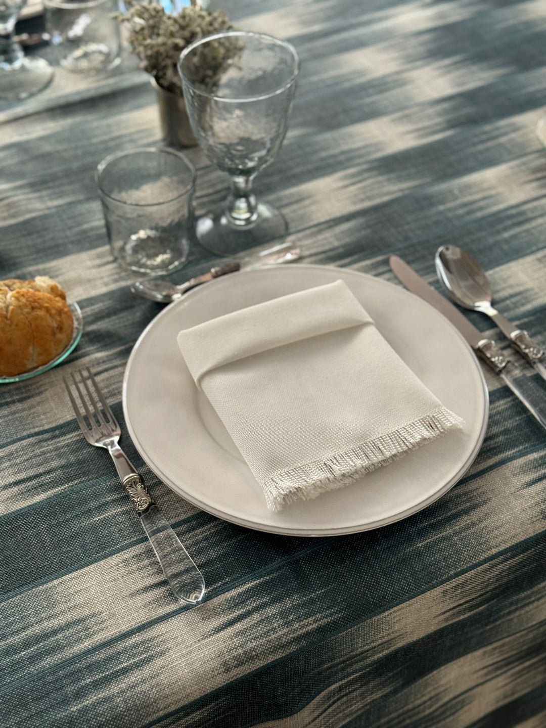 Mantel Resinado Biarritz Bleu