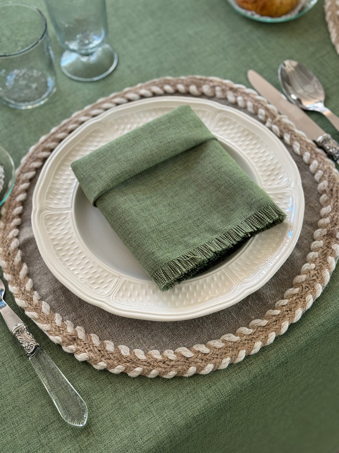 Mantel Kairo Verde Claro