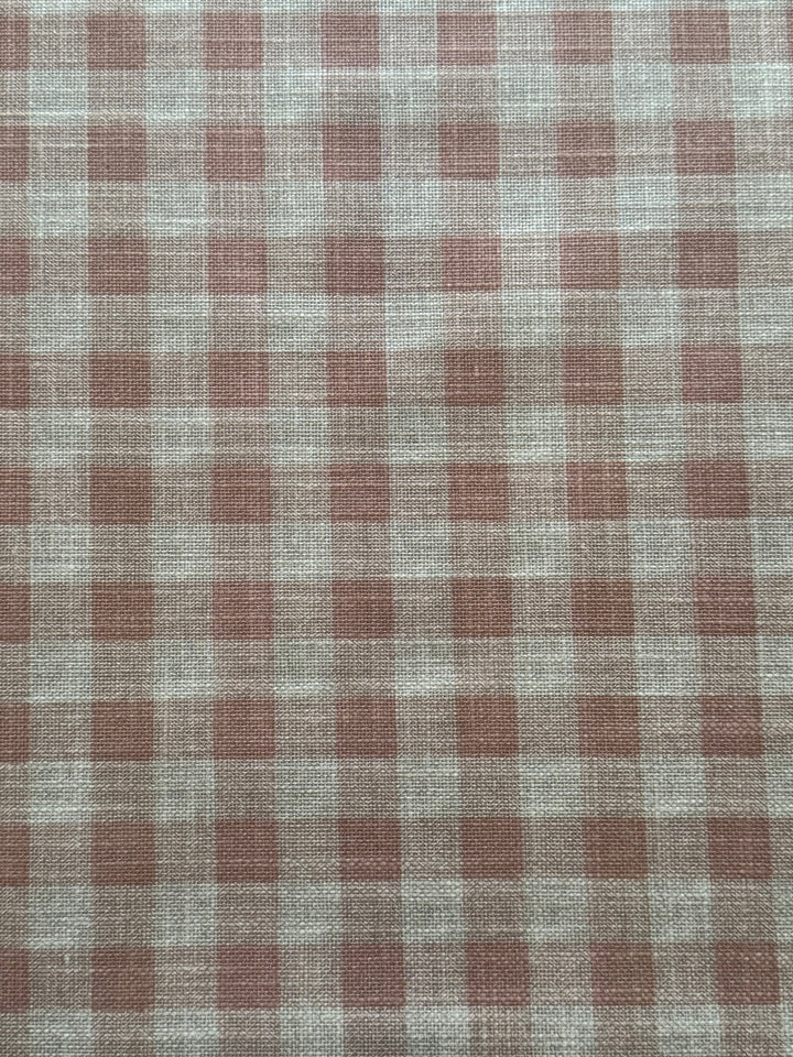 Mantel Resinado Vichy Rose