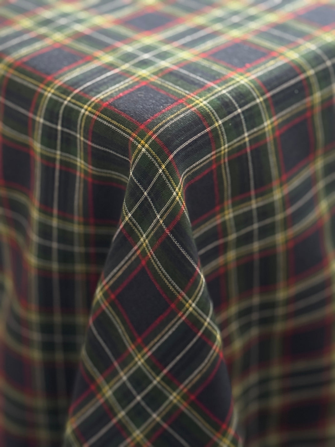 Mantel Bleu Tartan