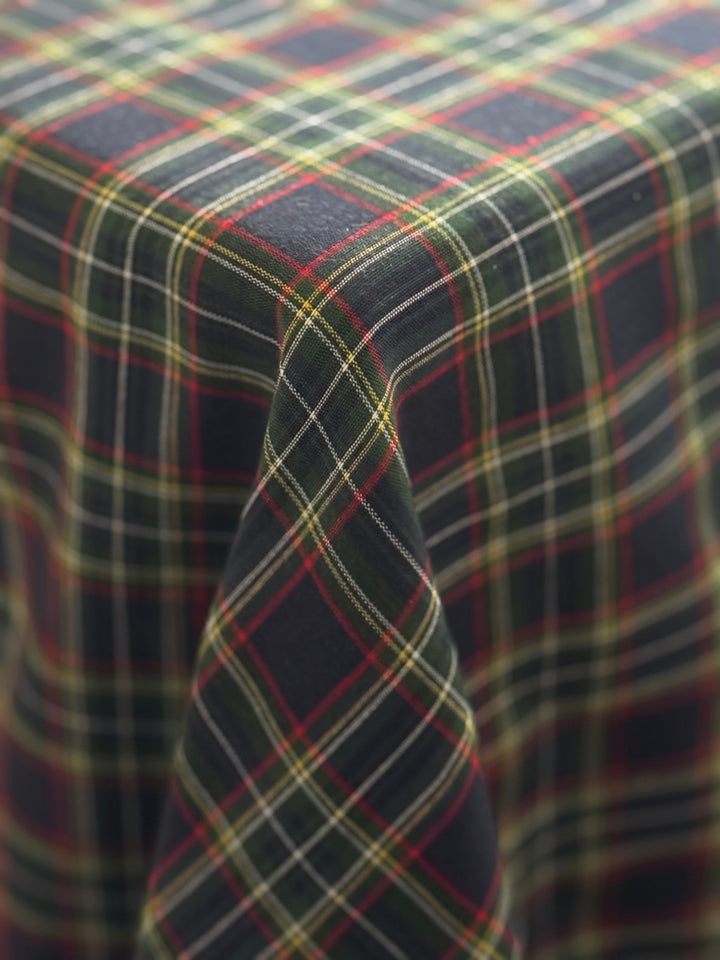 Mantel Bleu Tartan