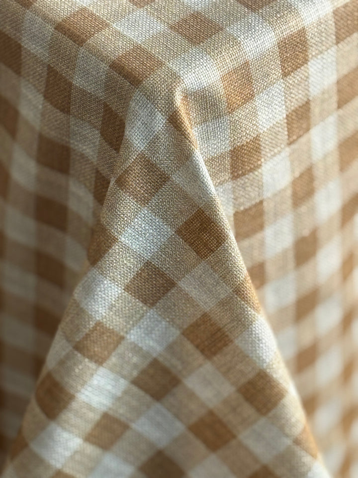 Mantel Resinado Vichy Gold