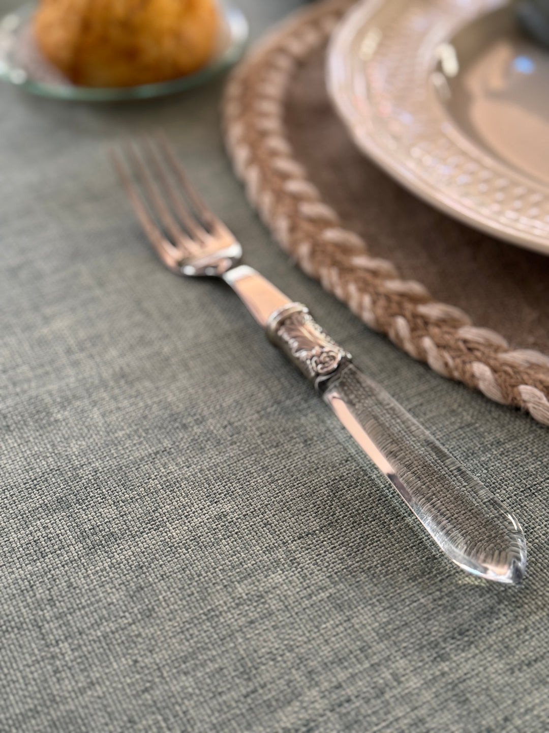 Mantel Kairo Verde Agua