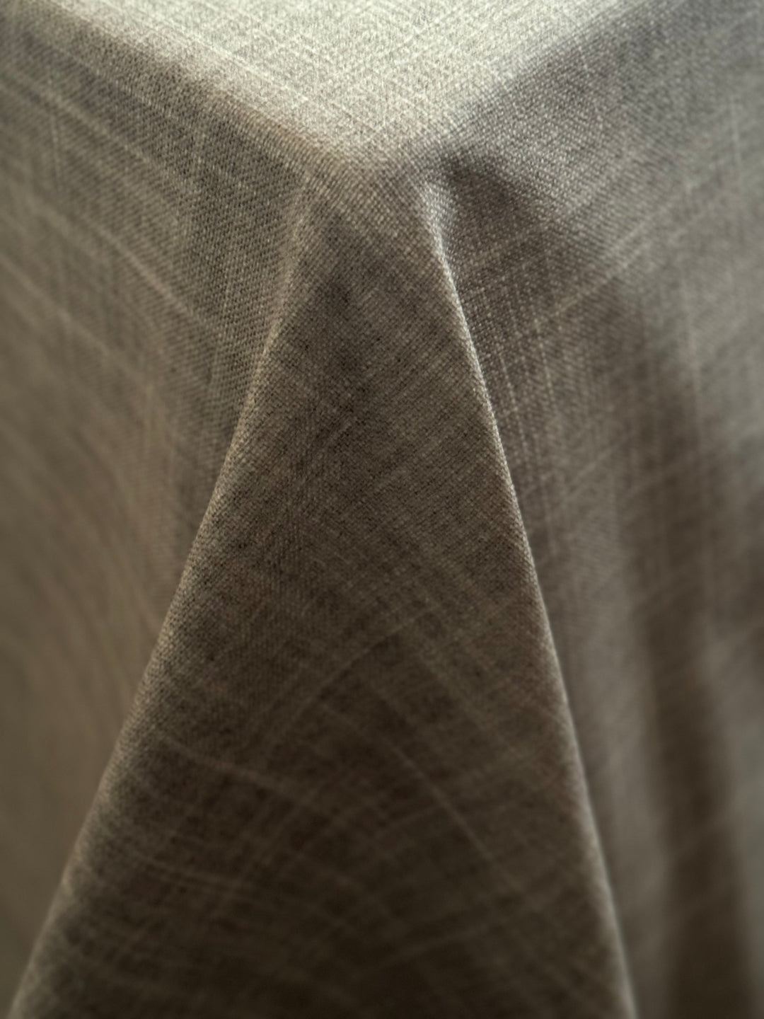 Mantel Resinado Lino Piedra Oscuro