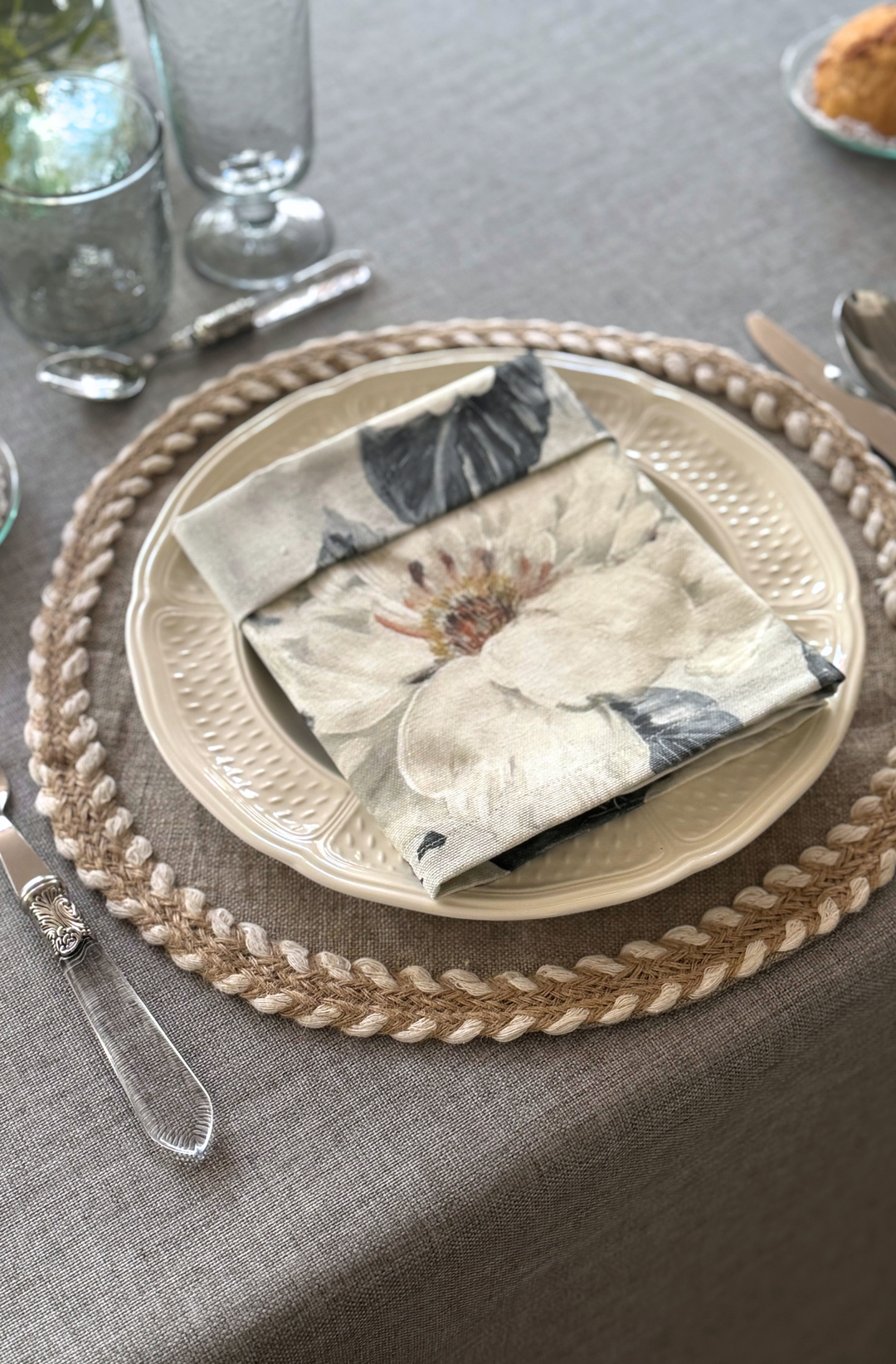 Mantel Kairo Gris