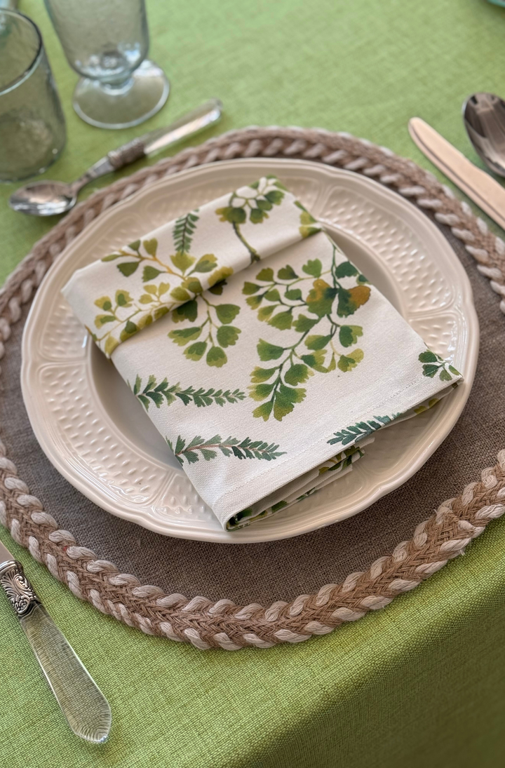 Mantel Kairo Verde Pistacho