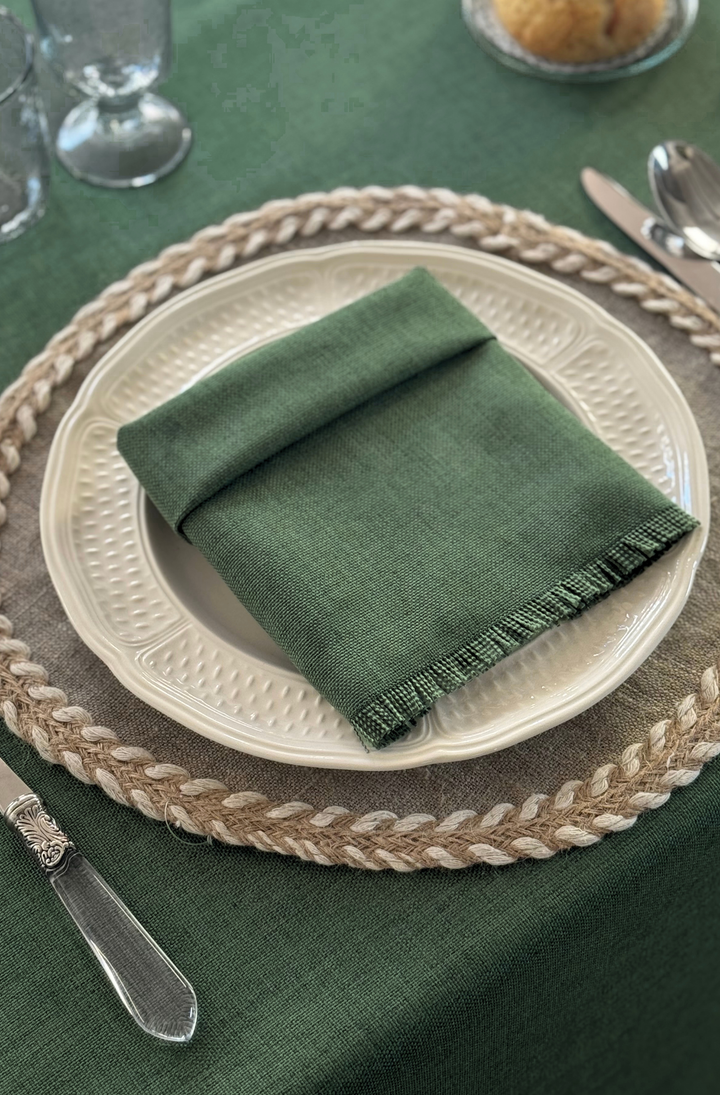 Mantel Kairo Verde Oscuro