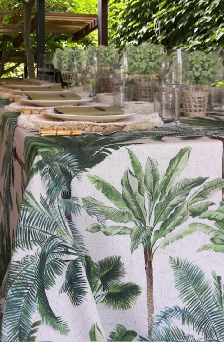 Mantel Estampado Palmiers