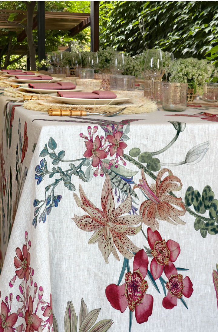 Mantel Estampado Lago Como