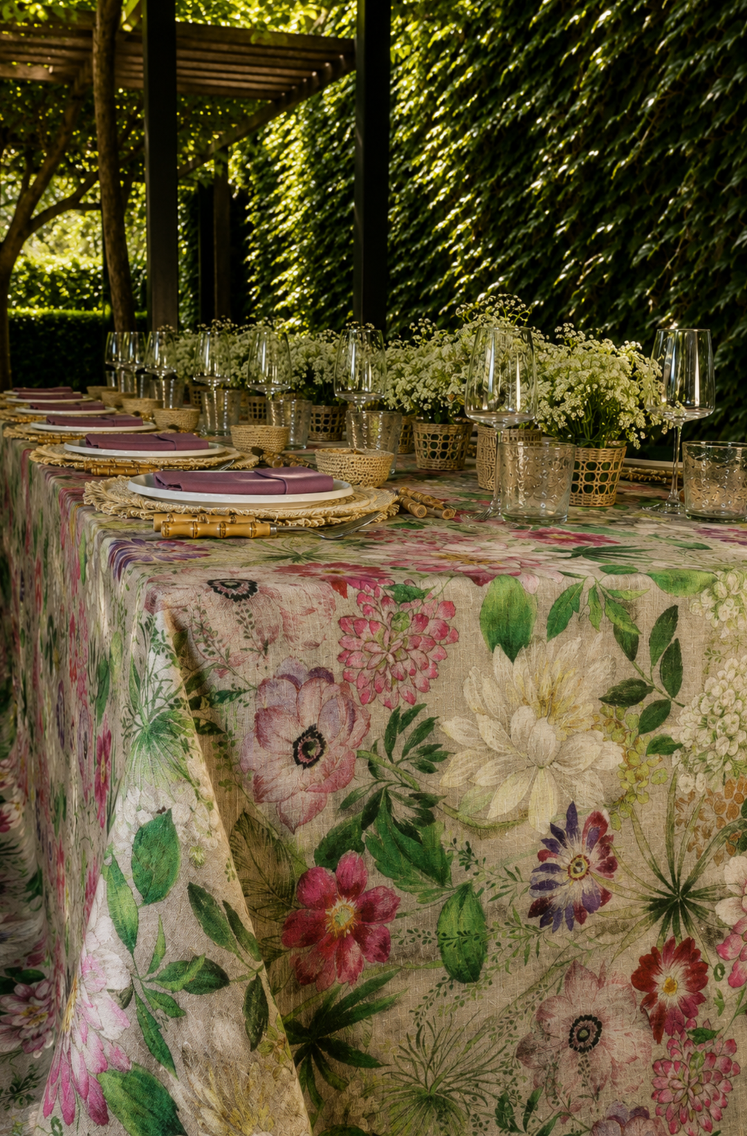 Mantel Estampado Milflores