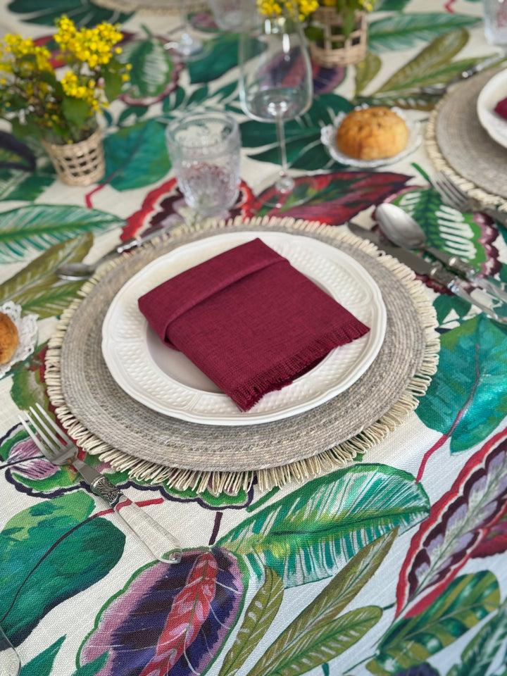 Mantel Resinado Jardín Vert