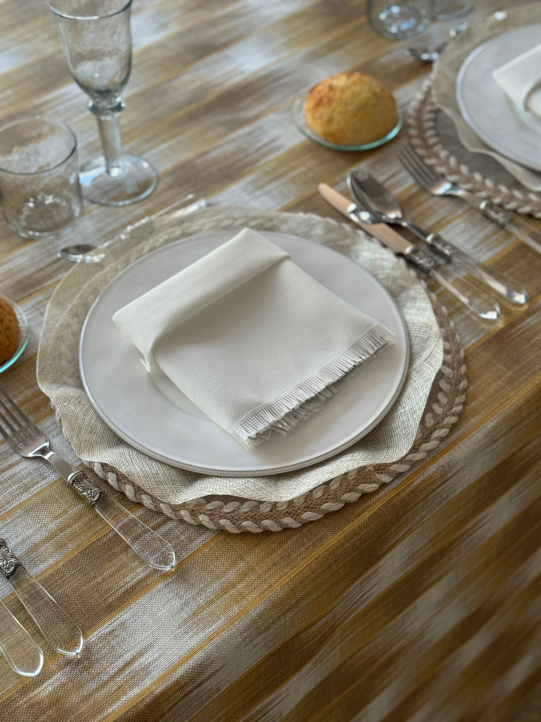 Mantel Resinado Biarritz Jaune