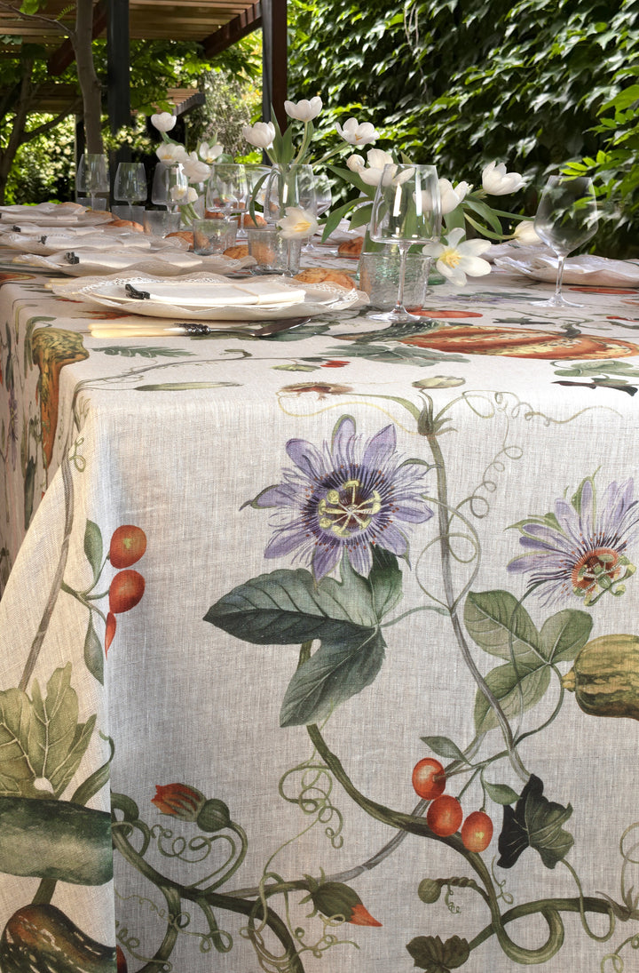 Mantel Estampado Jardín de Bourgogne