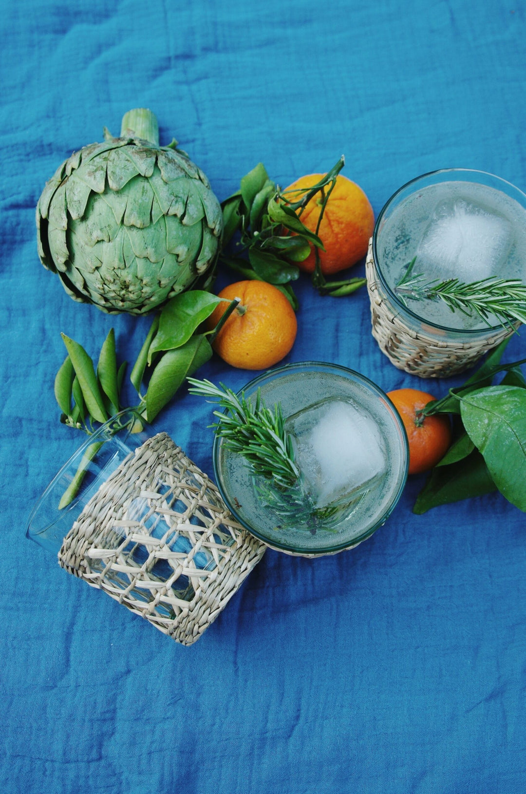 Vasos Agua Seagrass Set/6