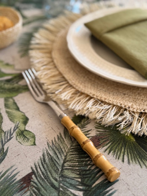 Mantel Estampado Palmiers
