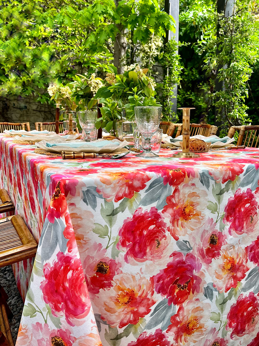 Mantel Estampado Pivoine