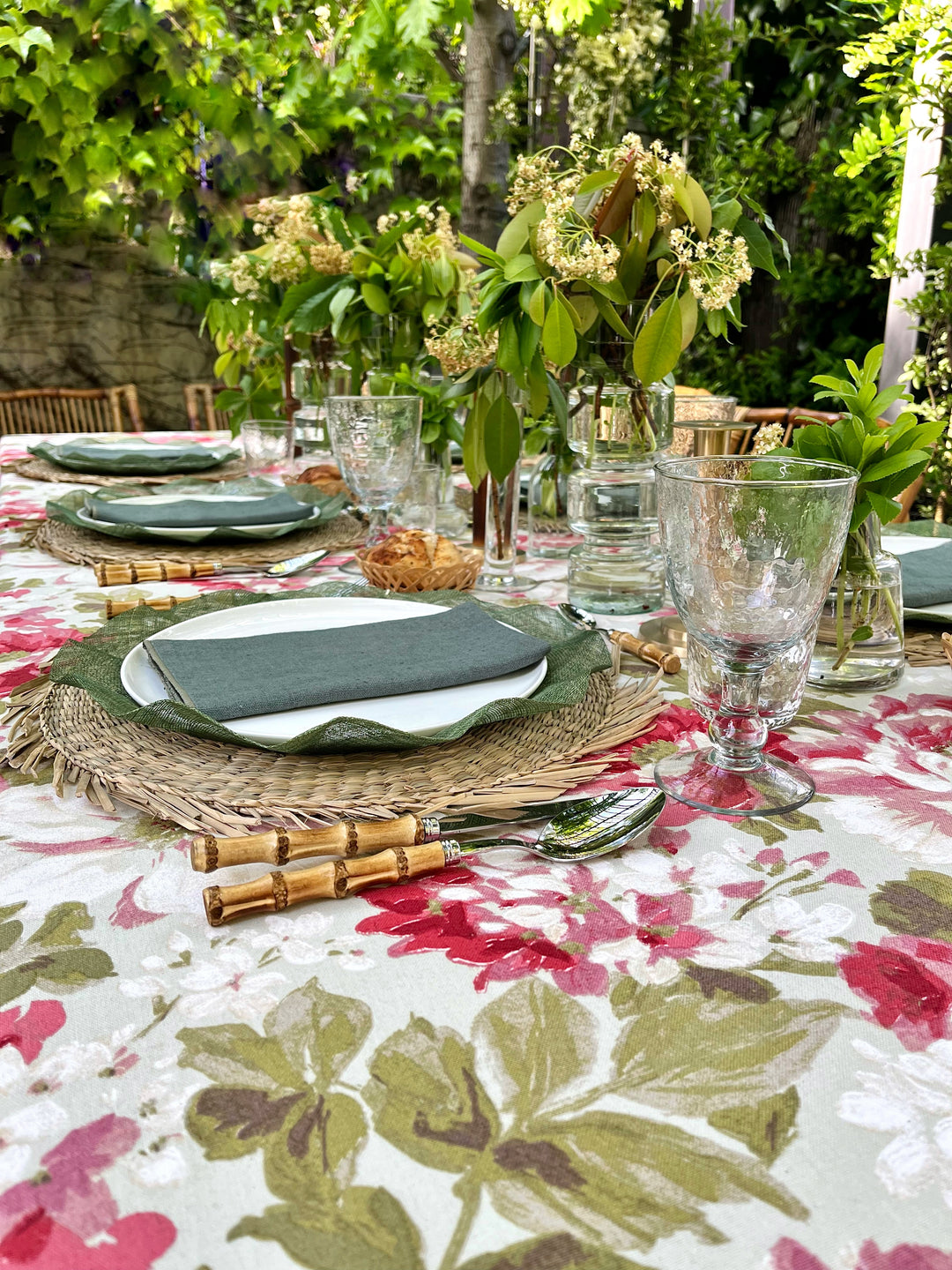 Mantel Estampado Floral Print