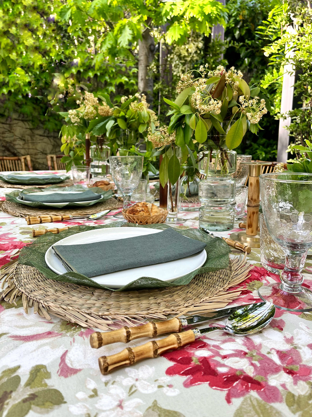Mantel Estampado Floral Print