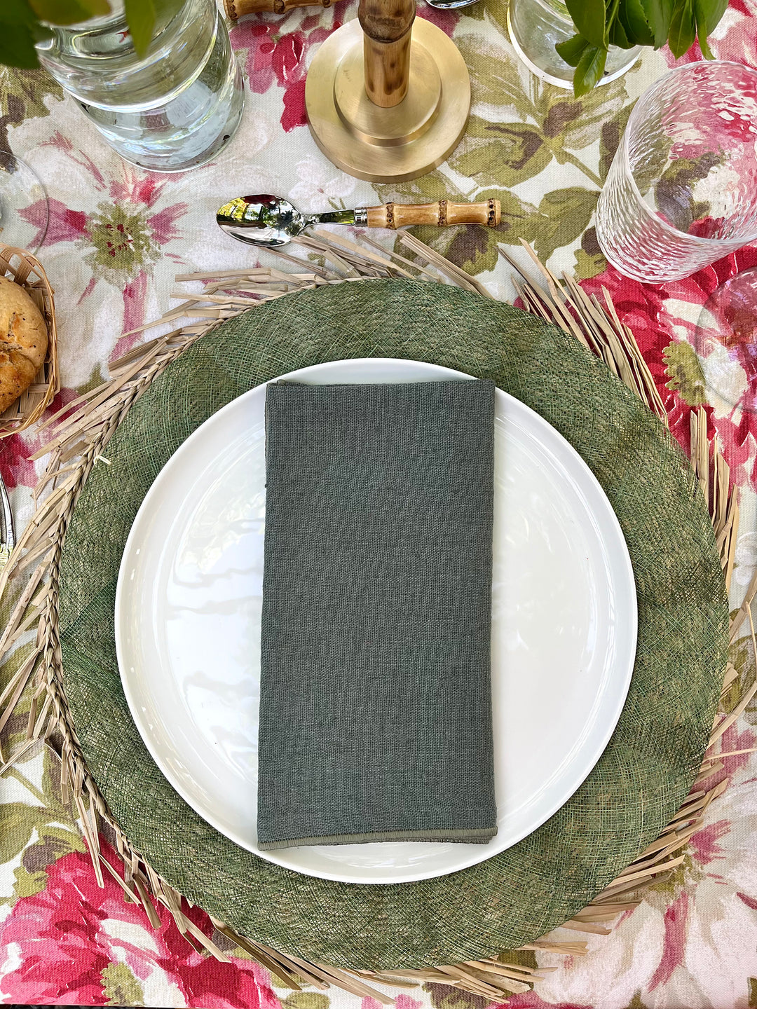 Mantel Estampado Floral Print