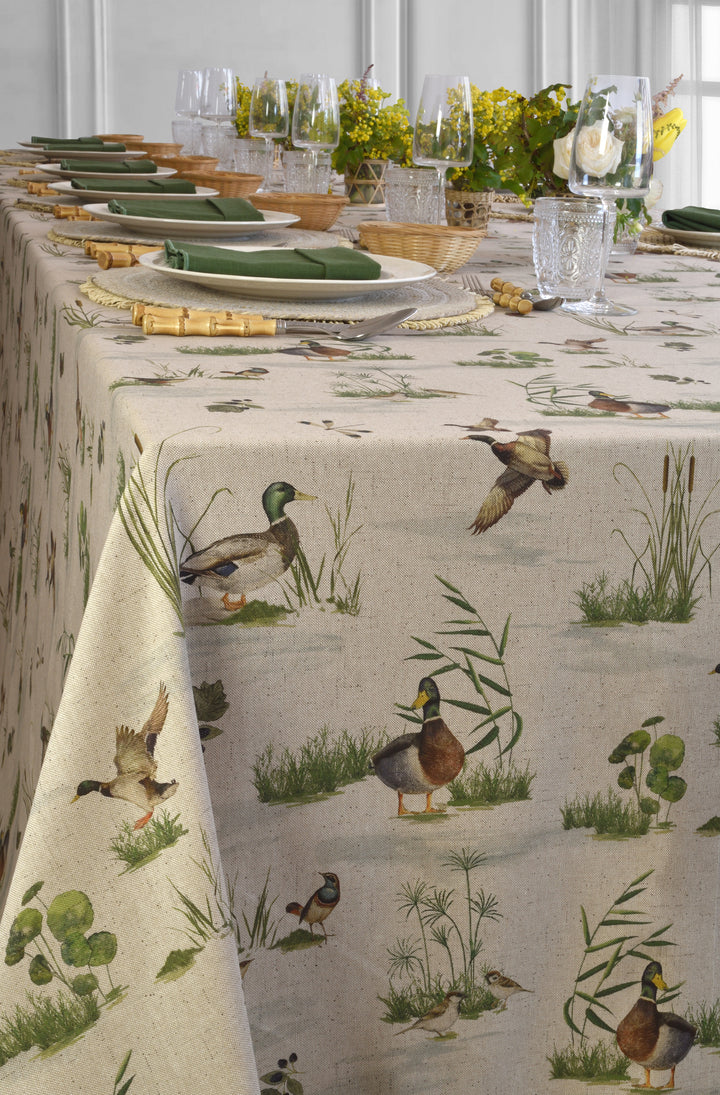 Mantel Estampado Canard du Lac