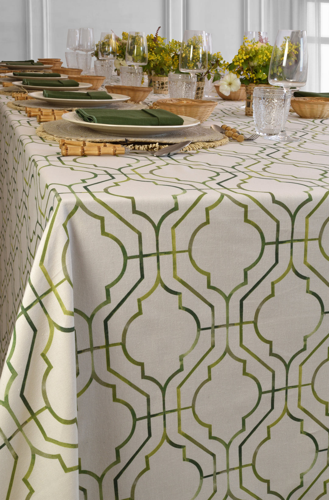 Mantel Estampado Pavilion Trellis