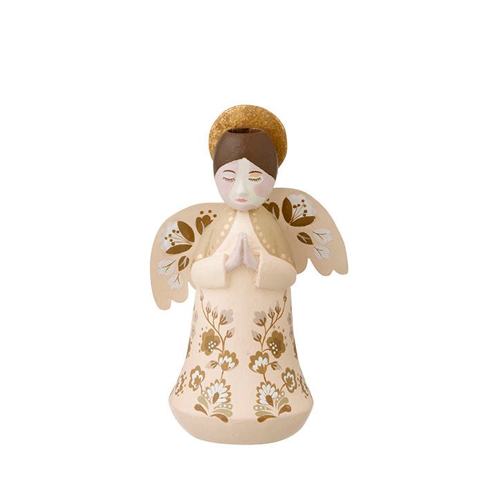 Candelabro Ángel de Invierno Dorée - La Compañía Francesa