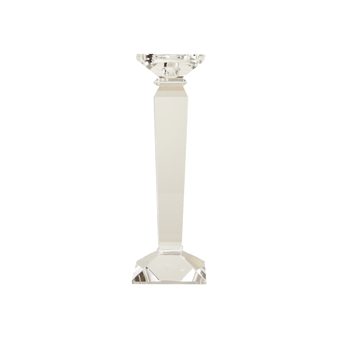 Candelabro de Cristal Transparente Alto - La Compañía Francesa