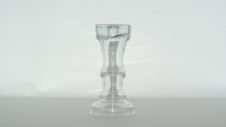 Candelabro de Cristal Transparente Alto - La Compañía Francesa