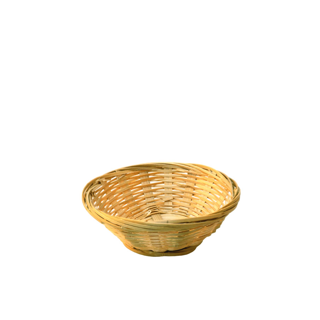 Cestita de Pan Redondo Bambú Set/2 - La Compañía Francesa