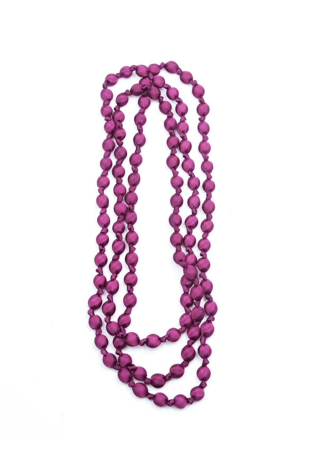 Collar Seda Púrpura - La Compañía Francesa