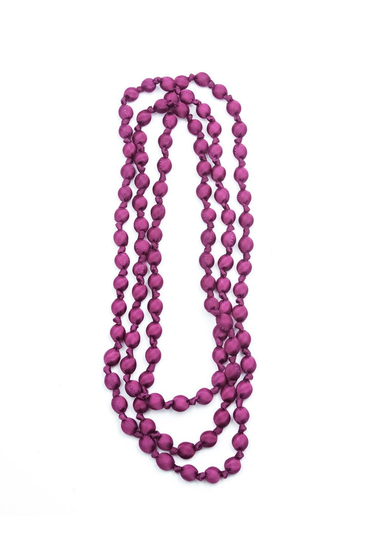 Collar Seda Púrpura - La Compañía Francesa